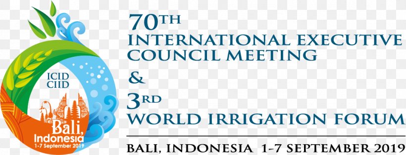 International Commission On Irrigation And Drainage Water Food 0, PNG, 1083x415px, 2019, Irrigation, Bali, Brand, Food Download Free