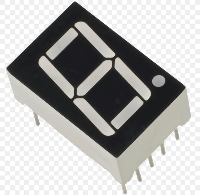 Seven-segment Display Display Device LED Display Light-emitting Diode Fourteen-segment Display, PNG, 800x800px, Sevensegment Display, Anode, Arduino, Cathode, Circuit Component Download Free