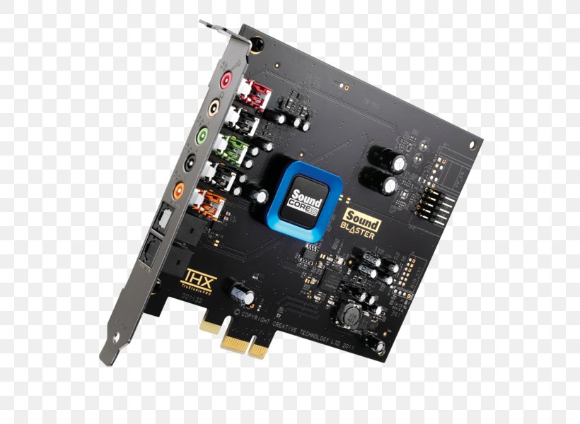 Sound Cards & Audio Adapters Creative Sound Blaster Recon3D Creative Labs PCI Express, PNG, 605x600px, 3d Audio Effect, Sound Cards Audio Adapters, Audio, Computer Component, Computer Hardware Download Free