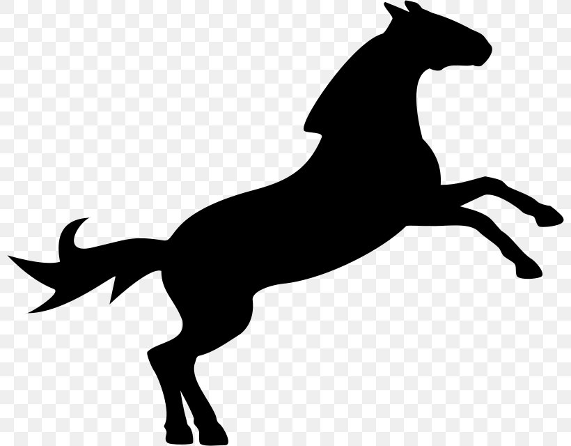 Horse Clip Art, PNG, 800x640px, Horse, Black, Black And White, Carnivoran, Document Download Free
