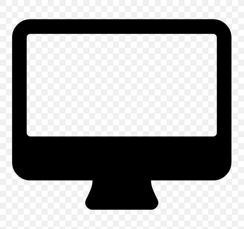 Font Awesome Computer Monitors, PNG, 768x768px, Font Awesome, Area, Black And White, Bootstrap, Computer Download Free