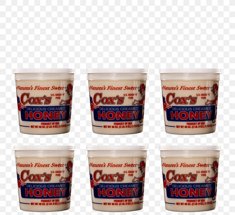 Creamed Honey Cox's Honey Ounce, PNG, 750x750px, Creamed Honey, Cream, Cup, Dairy Product, Dessert Download Free