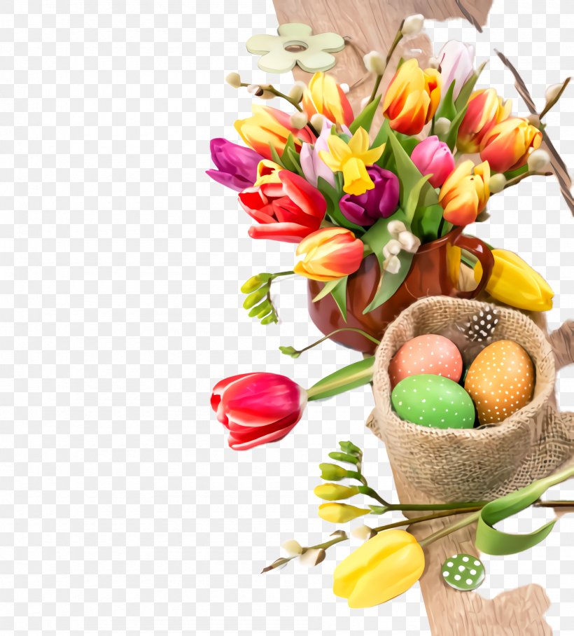 Easter Egg, PNG, 1900x2104px, Cut Flowers, Bouquet, Easter, Easter Egg, Floristry Download Free