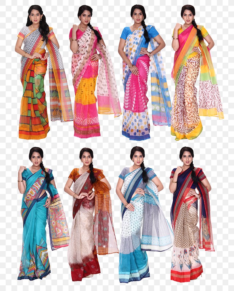 Sari Kota Doria Textile Silk, PNG, 750x1020px, Sari, Art Silk, Bhagalpuri Silk, Chiffon, Clothing Download Free