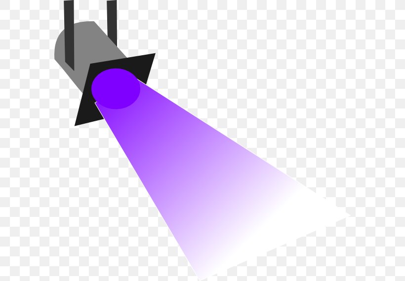 Spotlight Stage Lighting Clip Art, PNG, 600x570px, Spotlight, Free Content, Light, Lighting, Purple Download Free