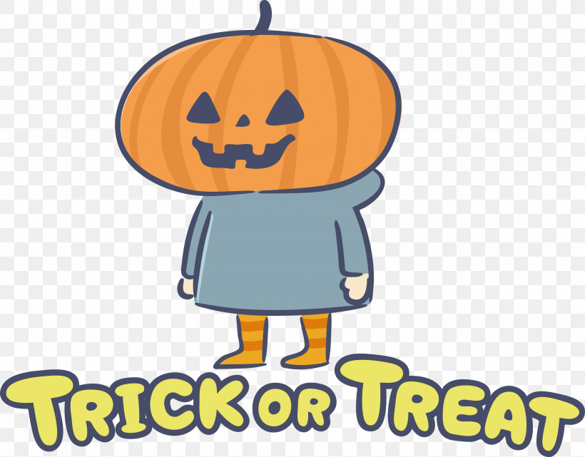 TRICK OR TREAT Happy Halloween, PNG, 3000x2347px, Trick Or Treat, Avatar, Cartoon, Drawing, Emoji Download Free