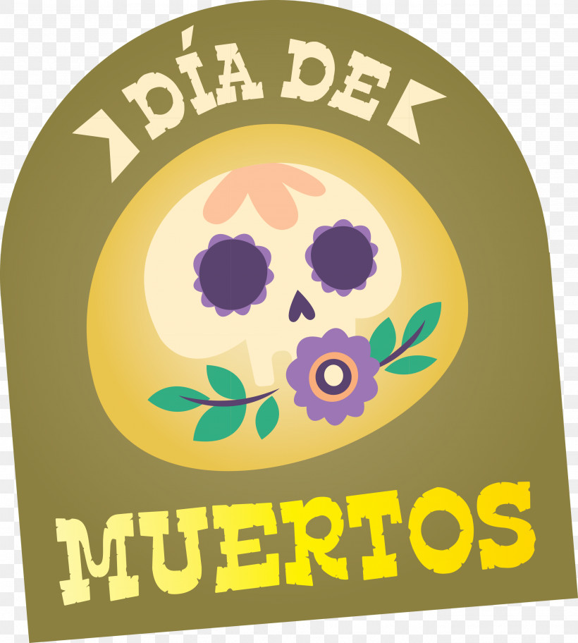 Day Of The Dead Día De Muertos Mexico, PNG, 2696x3000px, Day Of The Dead, Area, D%c3%ada De Muertos, Labelm, Logo Download Free