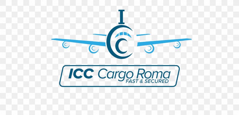ICC CARGO ROMA Logo Transport, PNG, 2724x1317px, Cargo, Air Cargo, Air Travel, Blue, Brand Download Free