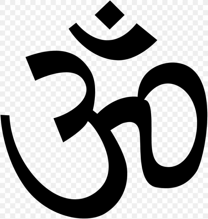 Krishna Ganesha Surya Om Hinduism, PNG, 855x899px, Krishna, Area, Artwork, Black And White, Brahman Download Free