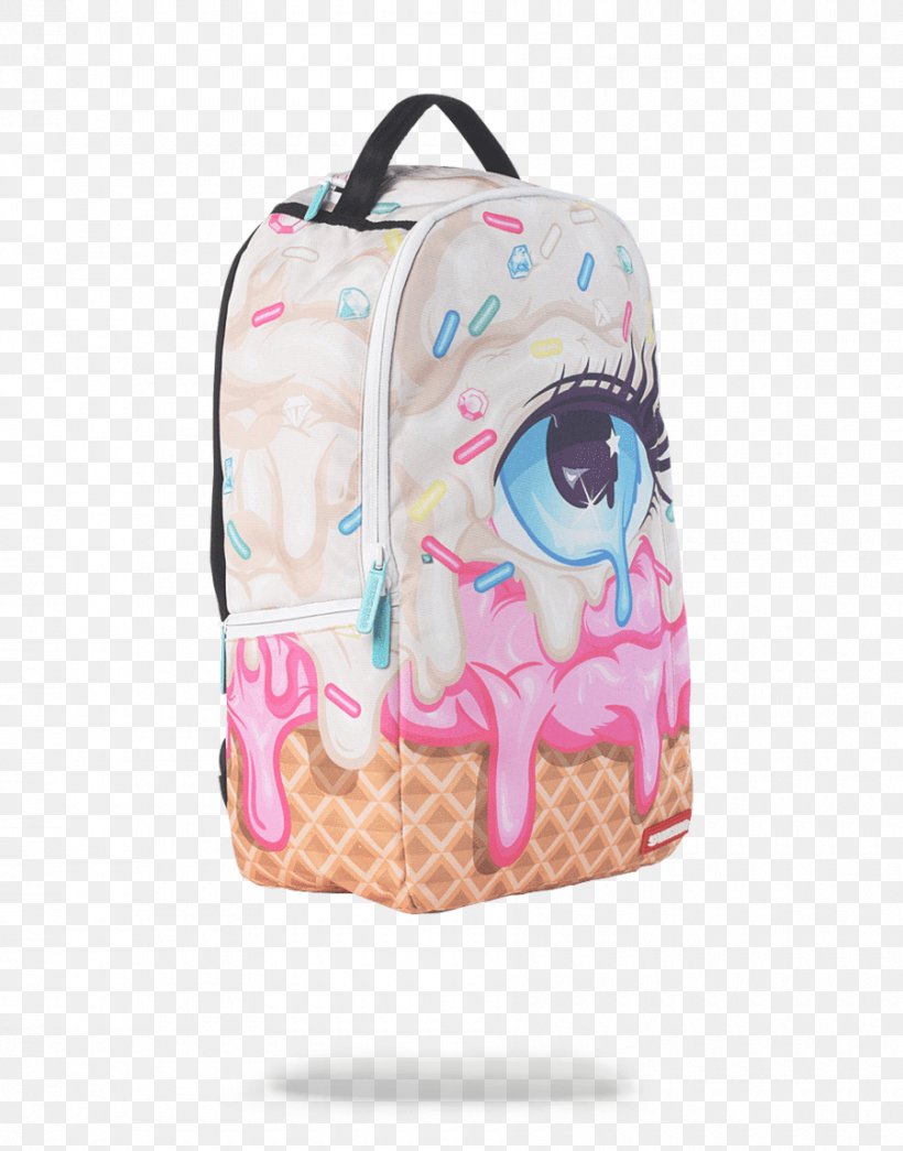 Sprayground Backpack Handbag Ice Cream, PNG, 900x1148px, Backpack, Bag, Eye, Fashion, Handbag Download Free