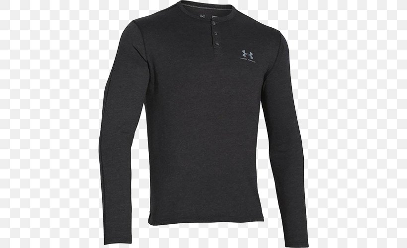 T-shirt Hoodie Sleeve Under Armour, PNG, 500x500px, Tshirt, Active Shirt, Black, Clothing, Hoodie Download Free