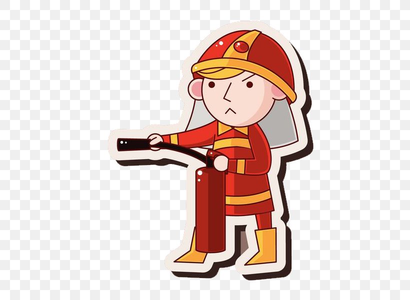 Firefighter Flame Fire Extinguisher, PNG, 600x600px, Firefighter, Area, Art, Boy, Cartoon Download Free
