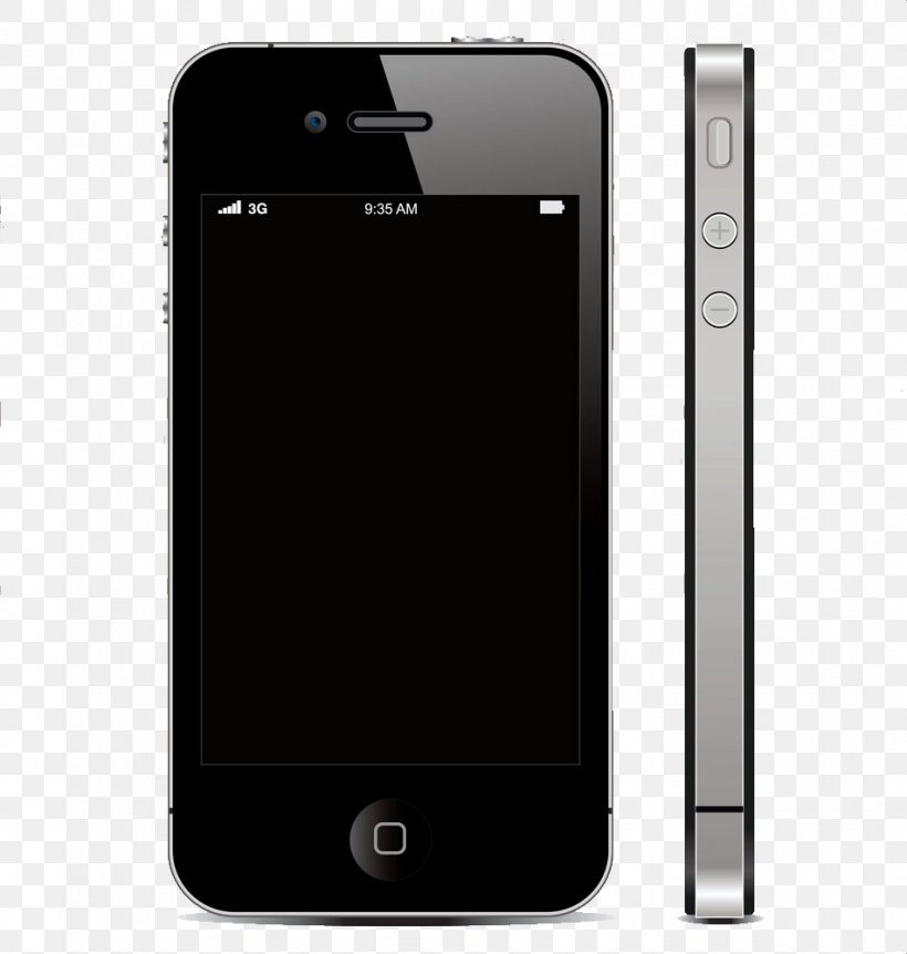 IPhone 4S IPhone 3GS IPhone 5 Vector, PNG, 951x1000px, Iphone 4, Cellular Network, Communication Device, Electronic Device, Electronics Download Free