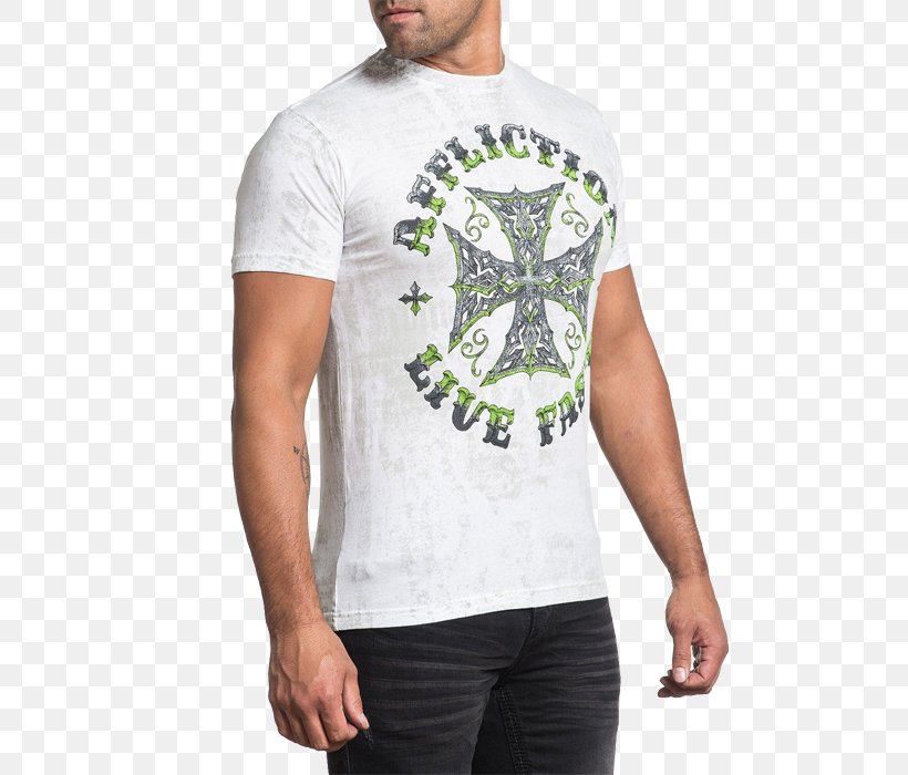 Long-sleeved T-shirt Crew Neck Affliction Clothing, PNG, 700x700px, Tshirt, Affliction Clothing, Bluza, Brand, Clothing Download Free