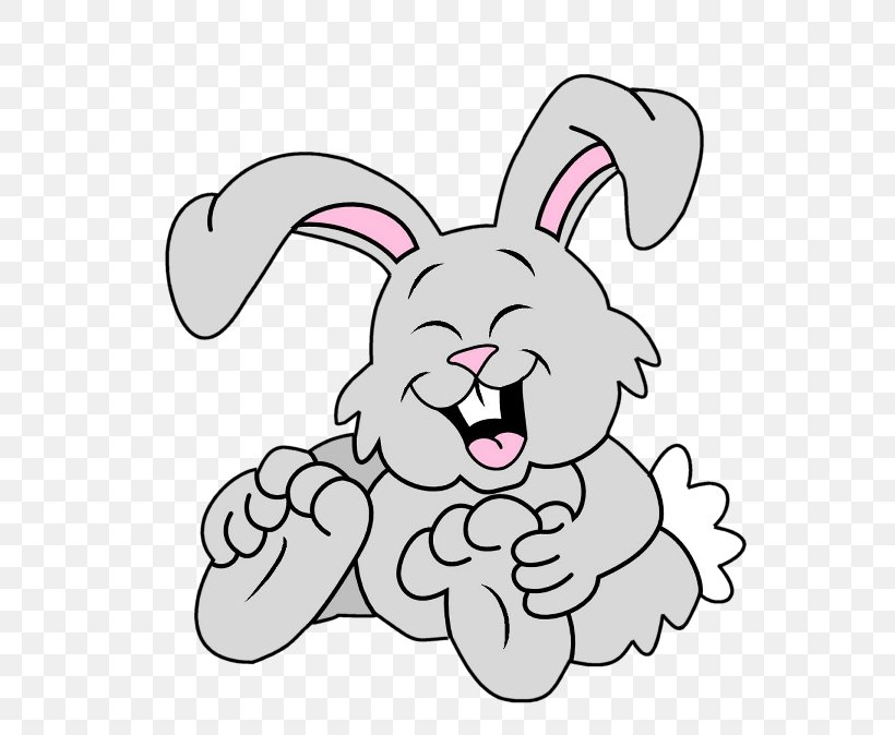 Rabbit Cartoon Animated Film Laughter Easter Bunny, PNG, 674x674px, Rabbit, Animal Figure, Animated Film, Artwork, Cartoon Download Free