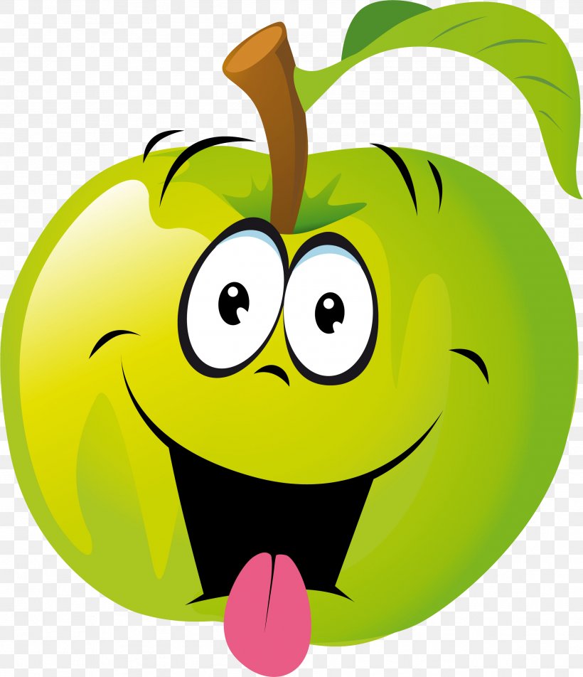 Smiley Emoticon Fruit Vegetable Clip Art, PNG, 2596x3017px, Smiley, Apple, Cartoon, Drawing, Emoji Download Free