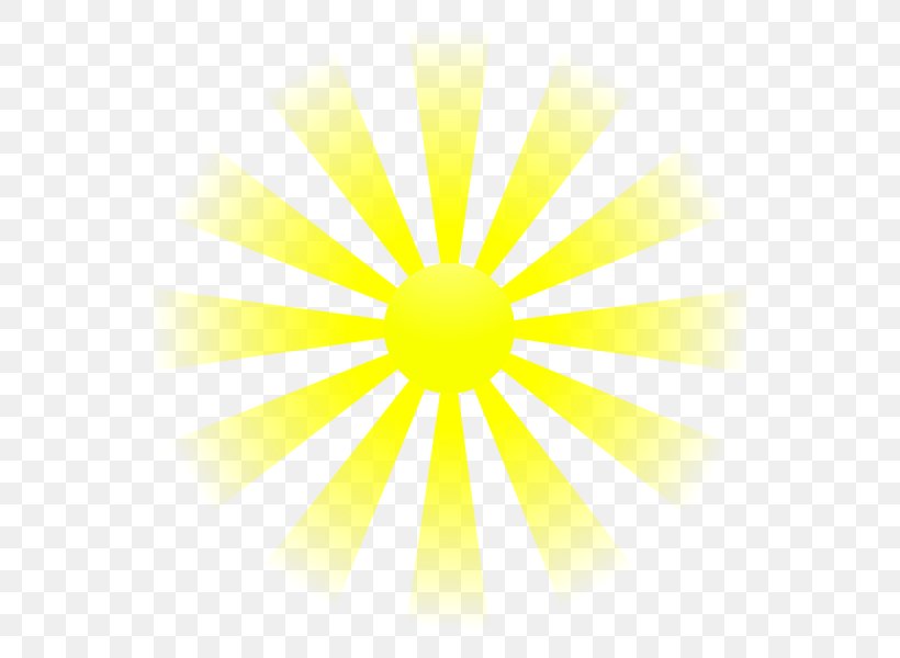 Sunlight Sky Desktop Wallpaper Yellow, PNG, 600x600px, Light, Computer, Flower, Sky, Sunlight Download Free