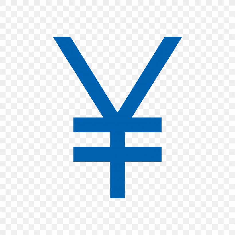 Yen Sign Currency Symbol Japanese Yen, PNG, 1600x1600px, Yen Sign, Area, Blue, Brand, Character Download Free