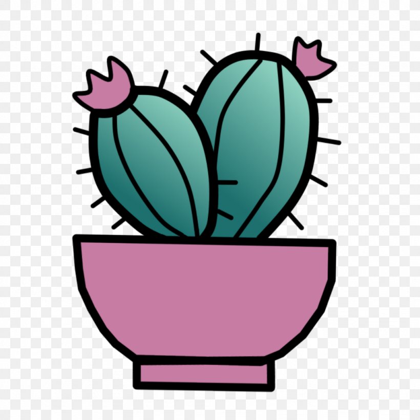 Cactus, PNG, 1024x1024px, Pink, Cactus, Flowerpot, Logo, Magenta Download Free
