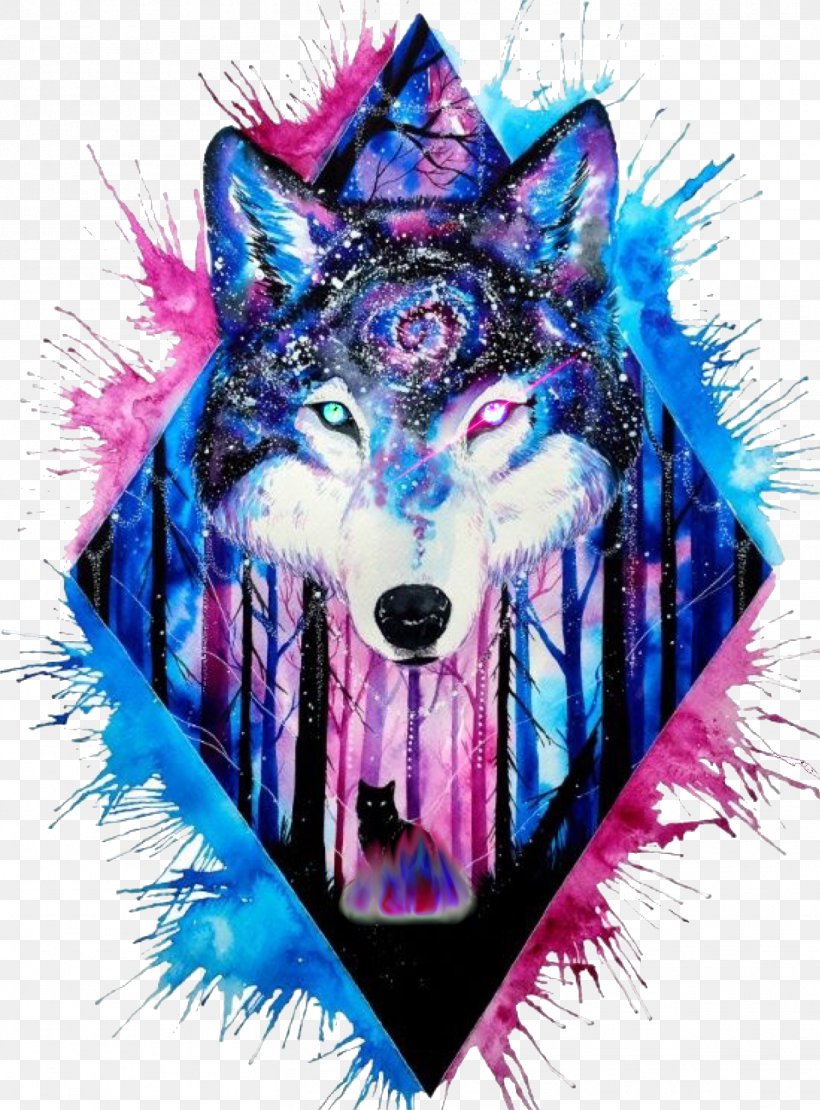 Gray Wolf Watercolor Painting Drawing, PNG, 1511x2047px, Gray Wolf, Art, Artist, Color, Coloring Book Download Free