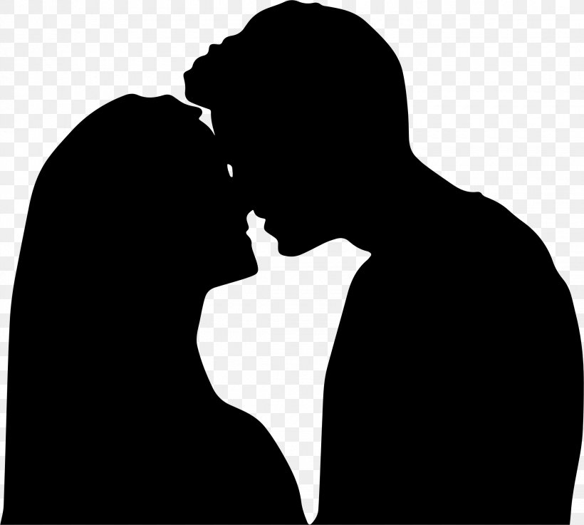 Intimate Relationship Silhouette Interpersonal Relationship Clip Art, PNG, 2240x2014px, Intimate Relationship, Black, Black And White, Boyfriend, Couple Download Free