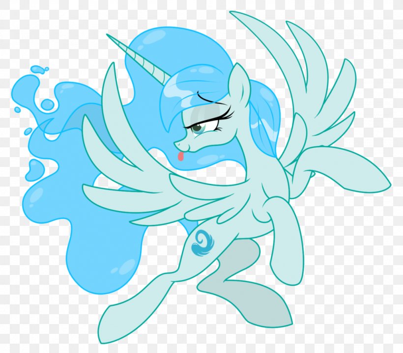 Pony Horse Water Spirit Fairy, PNG, 1024x898px, Pony, Animal, Aqua, Art, Azure Download Free