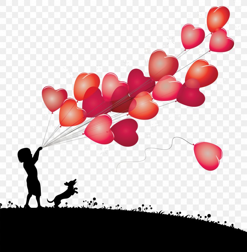 Balloon Child Love Clip Art, PNG, 2444x2500px, Balloon, Child, Heart, Love, Magenta Download Free