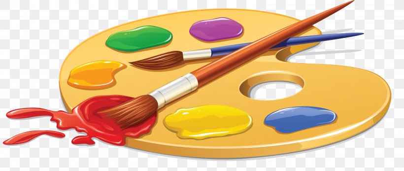 Palette Painting Brush Clip Art, PNG, 6533x2765px, Palette, Art, Artist, Brush, Drawing Download Free