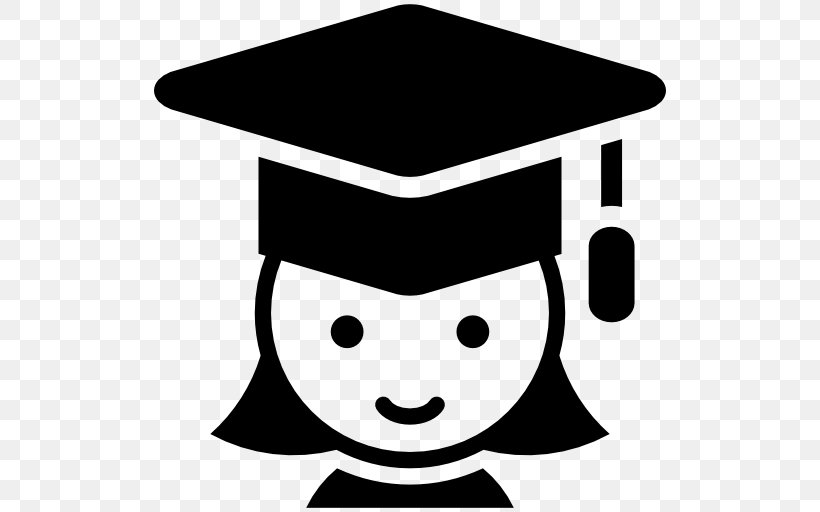 Graduated, PNG, 512x512px, Graduation Ceremony, Artwork, Black And White, Face, Graduate University Download Free