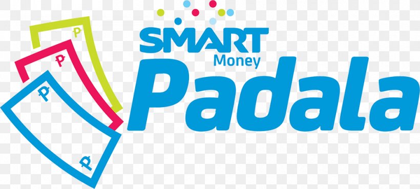Logo Smart Padala SMART MONEY PADALA/ENCASHMENT Image, PNG, 1000x450px, Logo, Area, Blue, Brand, Money Download Free