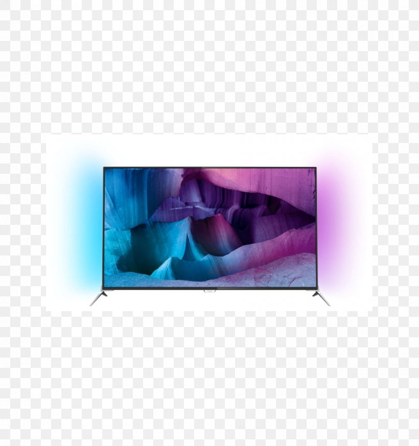 Philips 7100 Série PUK7100 LED-backlit LCD 4K Resolution Ambilight, PNG, 900x959px, 4k Resolution, Philips, Ambilight, Android, Display Device Download Free