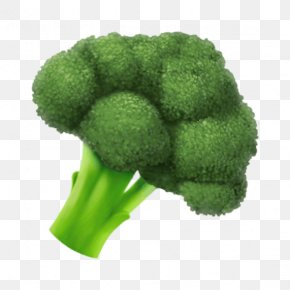 Broccoli - Apple Color Emoji IPhone Take-out PNG