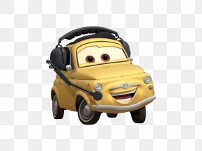 Free Cartoon Car Pull Material - Cars 2 Cars Mater-National Championship Luigi Lightning McQueen PNG