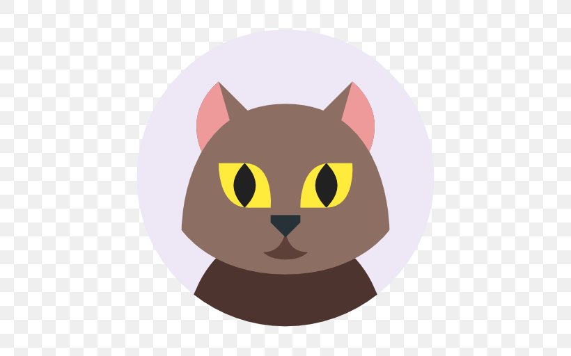Cat User Profile Avatar, PNG, 512x512px, Cat, Avatar, Black Cat,  Carnivoran, Cartoon Download Free