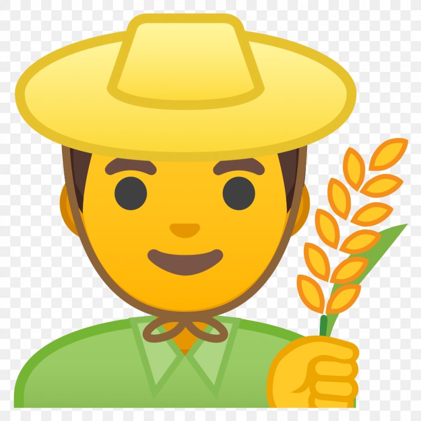 Emojipedia Farmer Emoticon Man, PNG, 1024x1024px, Emoji, Dark Skin, Emojipedia, Emoticon, Farmer Download Free
