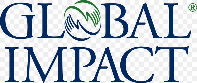 Global Impact Organization Non-profit Organisation Partnership Global Washington, PNG, 1322x563px, Global Impact, Area, Banner, Blue, Brand Download Free