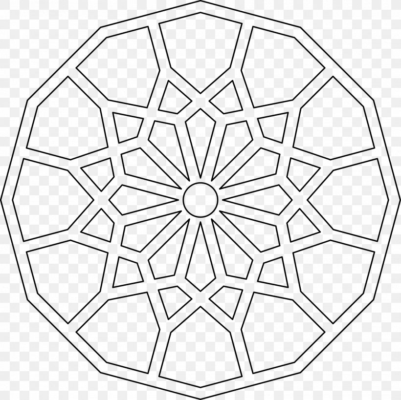 Islamic Geometric Patterns Islamic Architecture Islamic Art Pattern, PNG, 1600x1600px, Islamic Geometric Patterns, Arabesque, Area, Art, Black And White Download Free