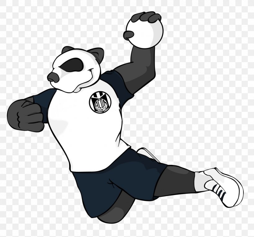 Handball Mascot Drawing Sport Goal, PNG, 1292x1203px, Handball, Arm, Art, Black, Black And White Download Free