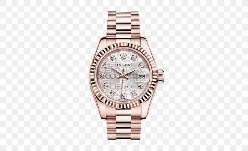 Rolex Datejust Counterfeit Watch Replica, PNG, 500x500px, Rolex Datejust, Automatic Watch, Bezel, Brand, Brown Download Free