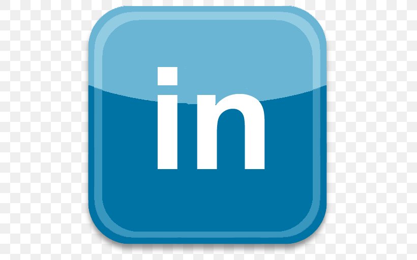 Social Media LinkedIn Website Button, PNG, 512x512px, Social Media, Aqua, Azure, Blue, Brand Download Free