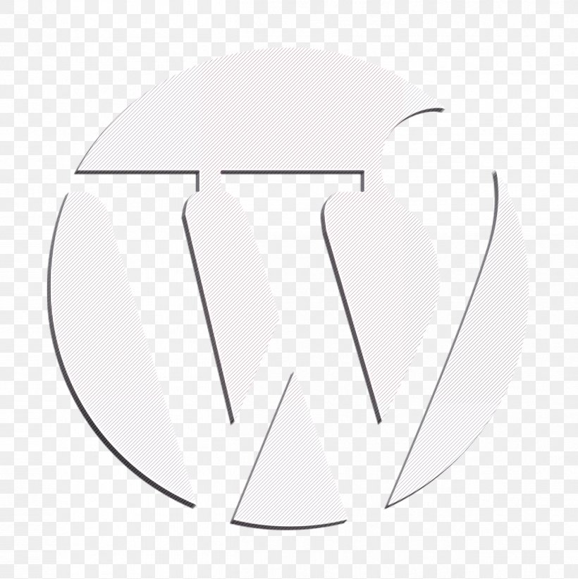 Wordpress Icon, PNG, 1262x1264px, Wordpress Icon, Blackandwhite, Emblem, Logo, Symbol Download Free