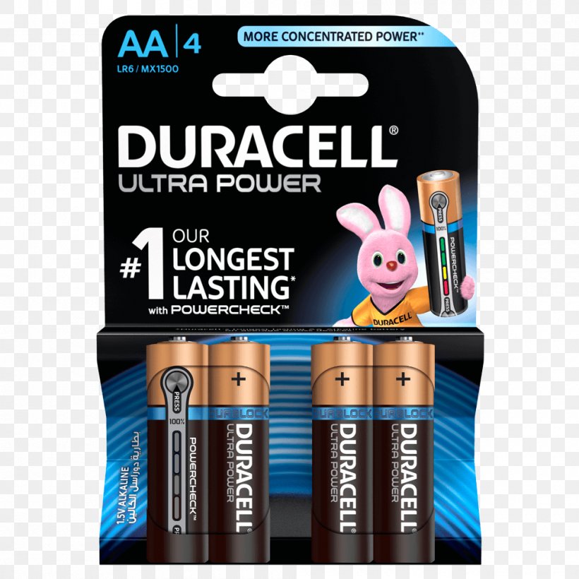 AAA Battery Duracell Alkaline Battery Battery Pack, PNG, 1000x1000px, Aa Battery, Aaa Battery, Alkaline Battery, Ampere Hour, Battery Download Free