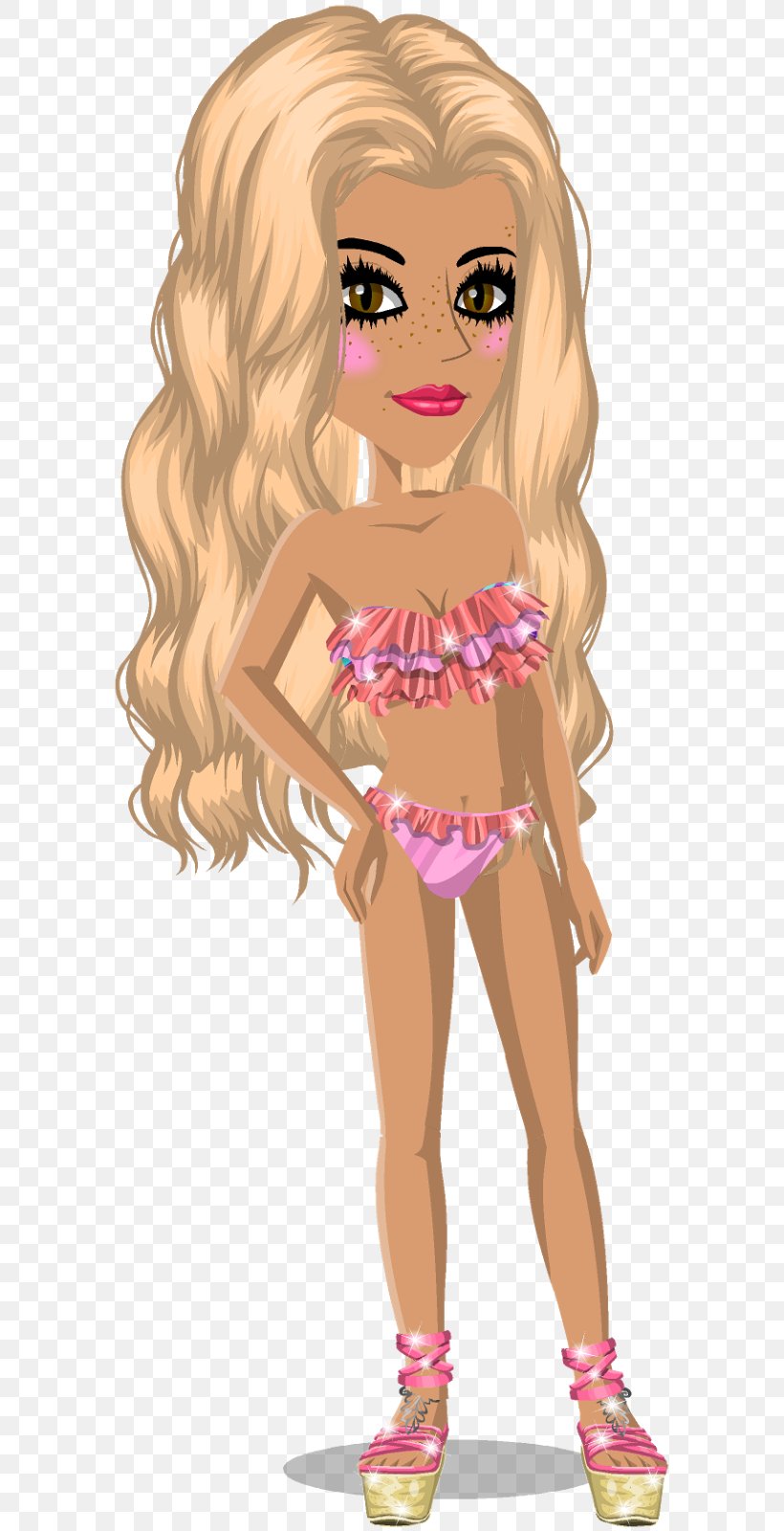 Brown Hair Barbie Blond, PNG, 590x1600px, Watercolor, Cartoon, Flower, Frame, Heart Download Free
