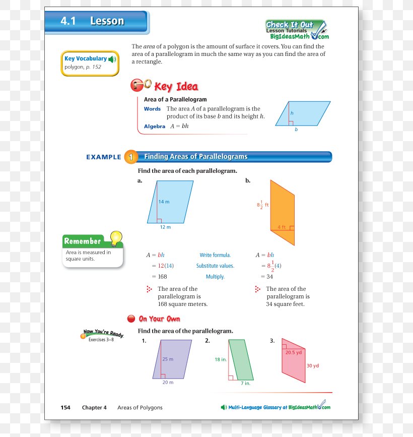 Discovering Geometry Mathematics Big Ideas Learning Common Core State Standards Initiative, PNG, 720x867px, Discovering Geometry, Area, Big Ideas Learning, Brand, Course Download Free