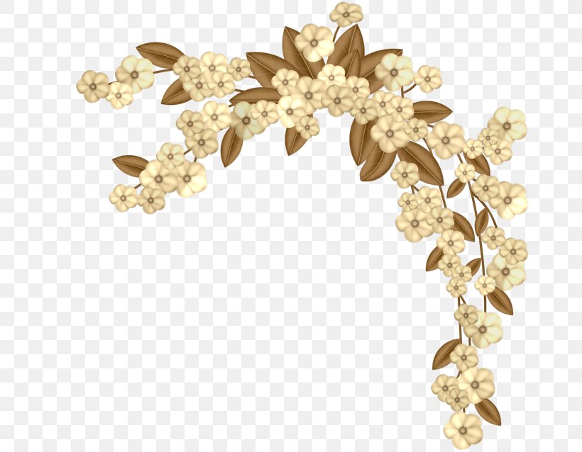 Flower Beige Clip Art, PNG, 700x638px, Flower, Beige, Body Jewelry, Brooch, Color Download Free