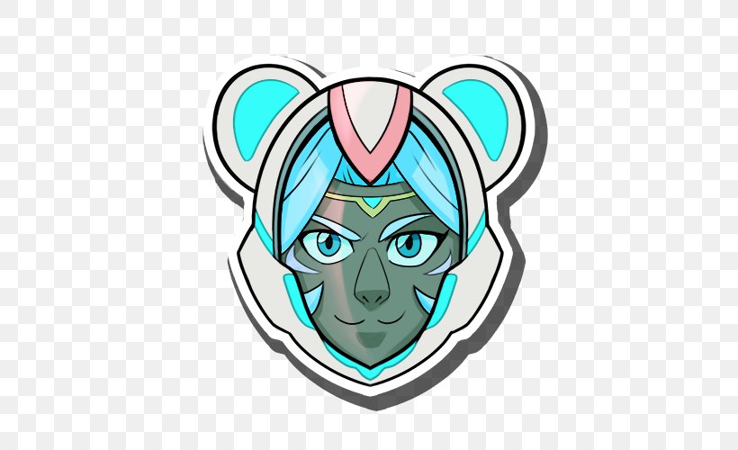 Headgear Character Teal Clip Art, PNG, 500x500px, Watercolor, Cartoon, Flower, Frame, Heart Download Free