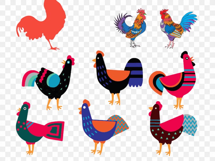 Rooster Chicken Clip Art, PNG, 1024x768px, Rooster, Bantam, Beak, Bird, Chicken Download Free