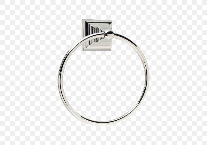Towel Ring Bathroom Nickel Clothing Accessories, PNG, 576x576px, Towel, Bangle, Bathroom, Body Jewellery, Body Jewelry Download Free