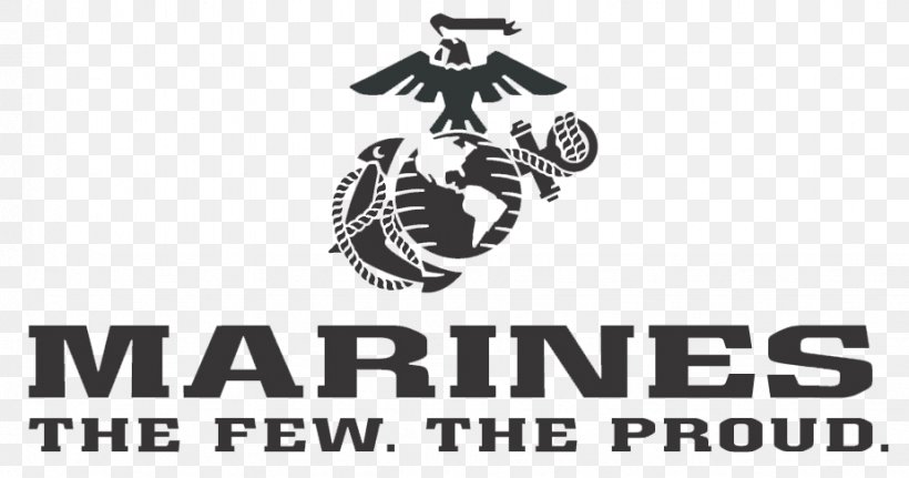 United States Marine Corps Marines Military Semper Fidelis, PNG, 924x486px, United States, Black And White, Brand, Detachment, Logo Download Free