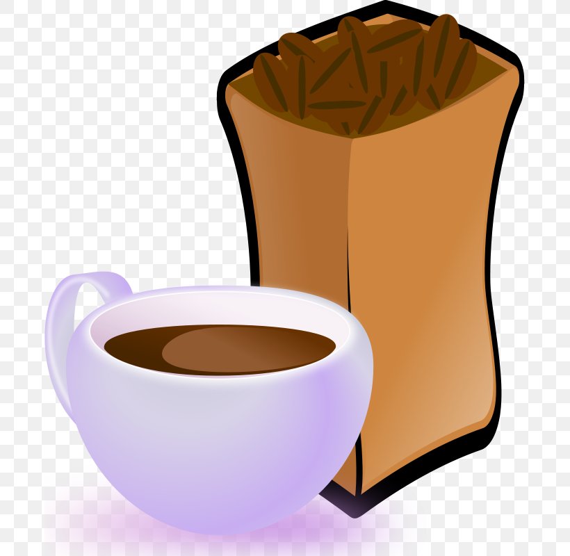 Cafe Coffee Bean Clip Art, PNG, 691x800px, Cafe, Bean, Caffeine, Coffee, Coffee Bean Download Free